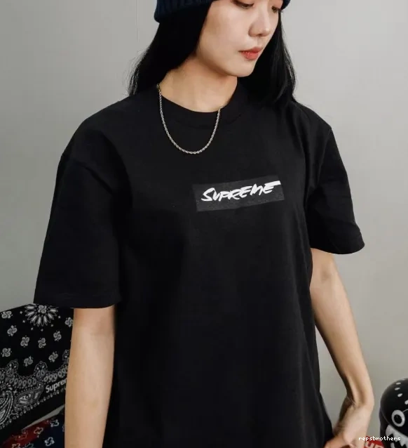 Box Tee Black Logo XL 24SS White M Futura L S and 1018